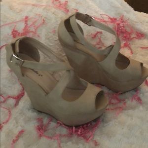 Super high heel wedge